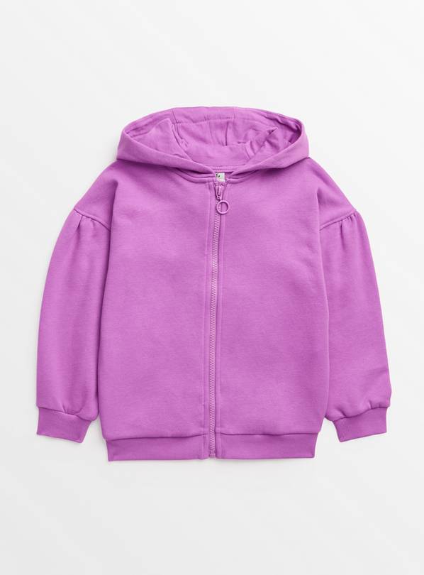 Purple Zip-Through Hoodie 13 years