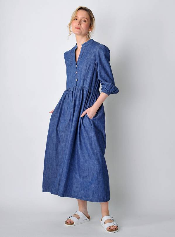 Tu best sale denim dress