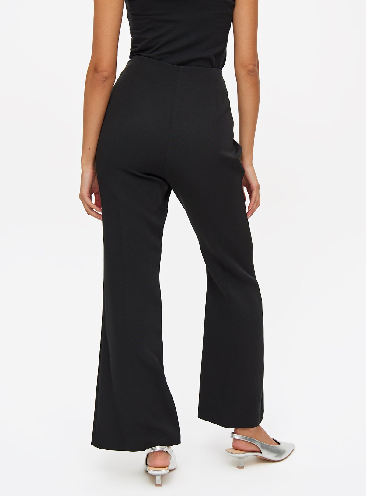 Black Flare Coord Trousers 22S - Image 4 thumbnail