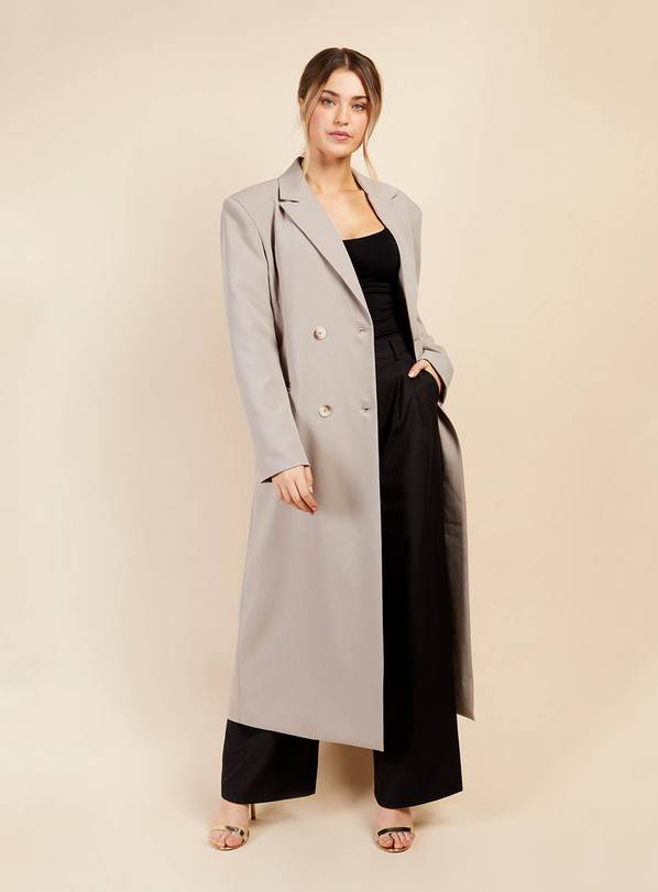 Buy VOGUE WILLIAMS Stone Long Coat 8 Coats Tu