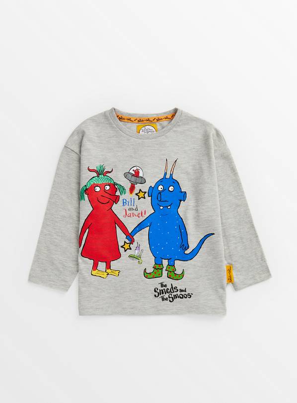 Buy The Smeds And The Smoos Grey Long Sleeve Top 4-5 years, T-shirts and  shirts