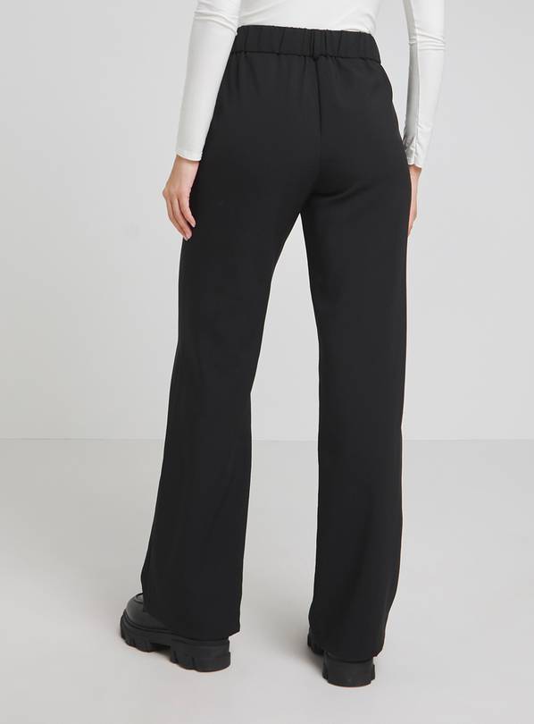 ZARA NEW WOMAN HIGH-WAIST FLOWING WIDE-LEG TROUSERS BOTTLE