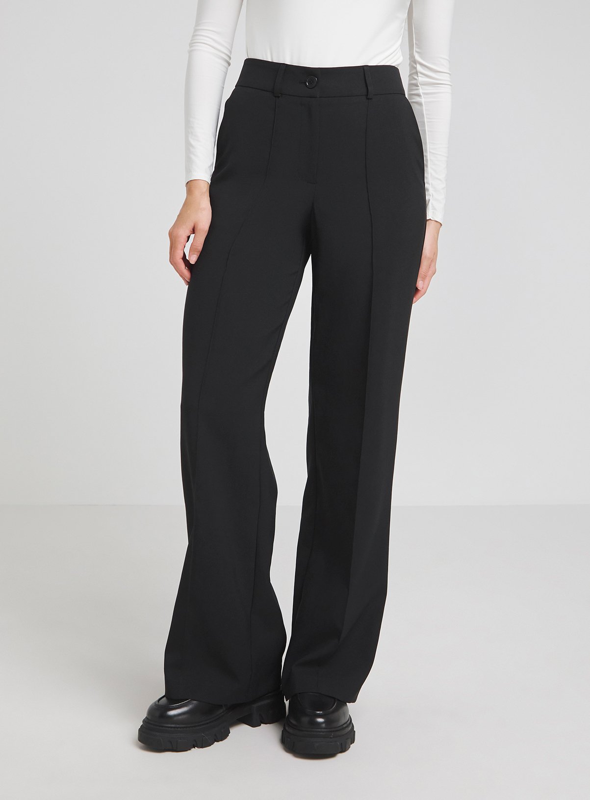 SIMPLY BE Wide Leg Workwear Trouser 18 - Image 3 thumbnail