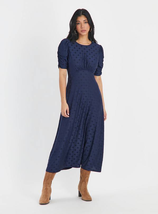 Adele Organic Cotton Check Maternity Dress l Sustainable Fancy Dresses