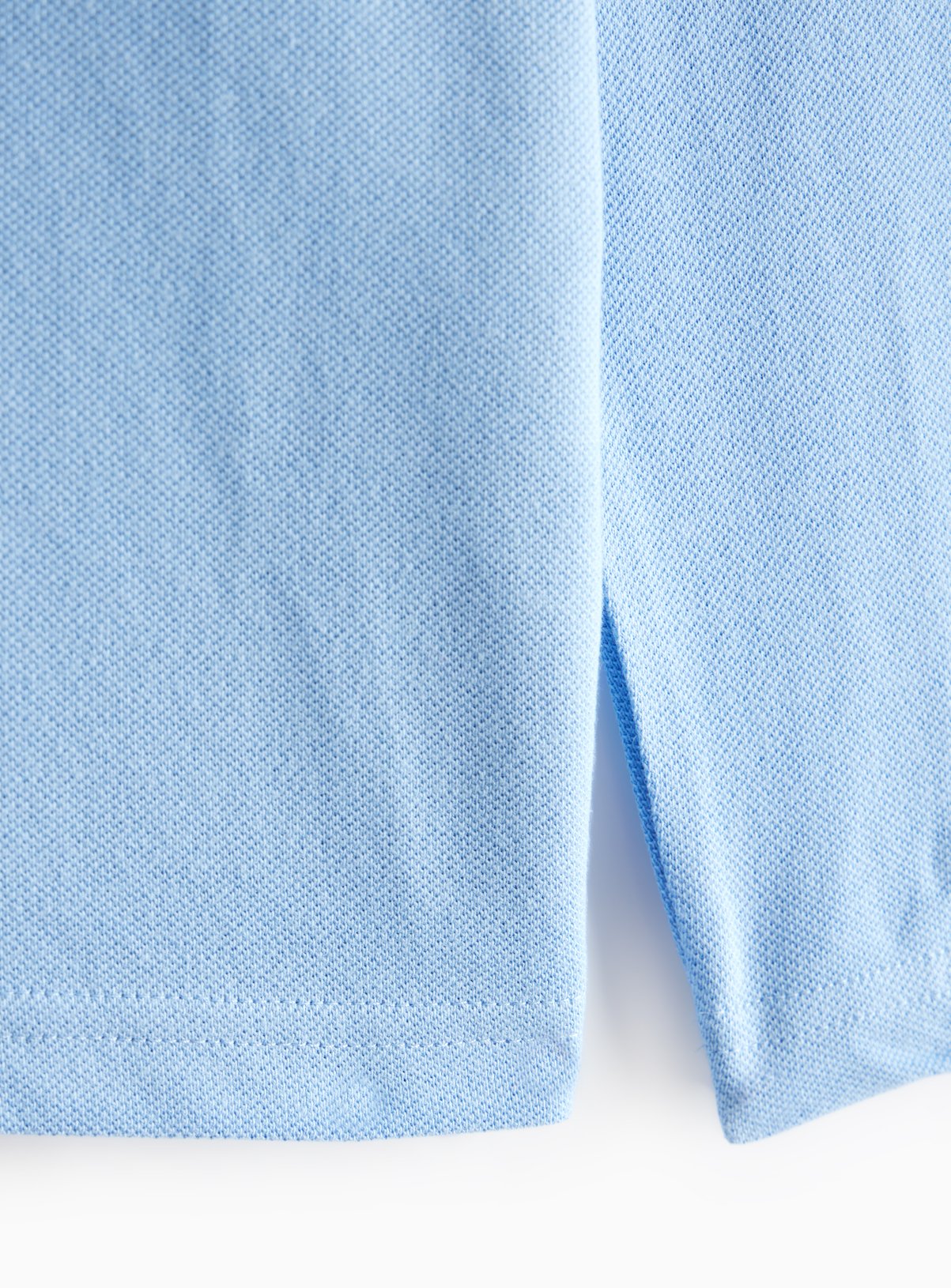 Blue Cotton Long Sleeve Polo Shirt 2 Pack 12 years - Image 3 thumbnail