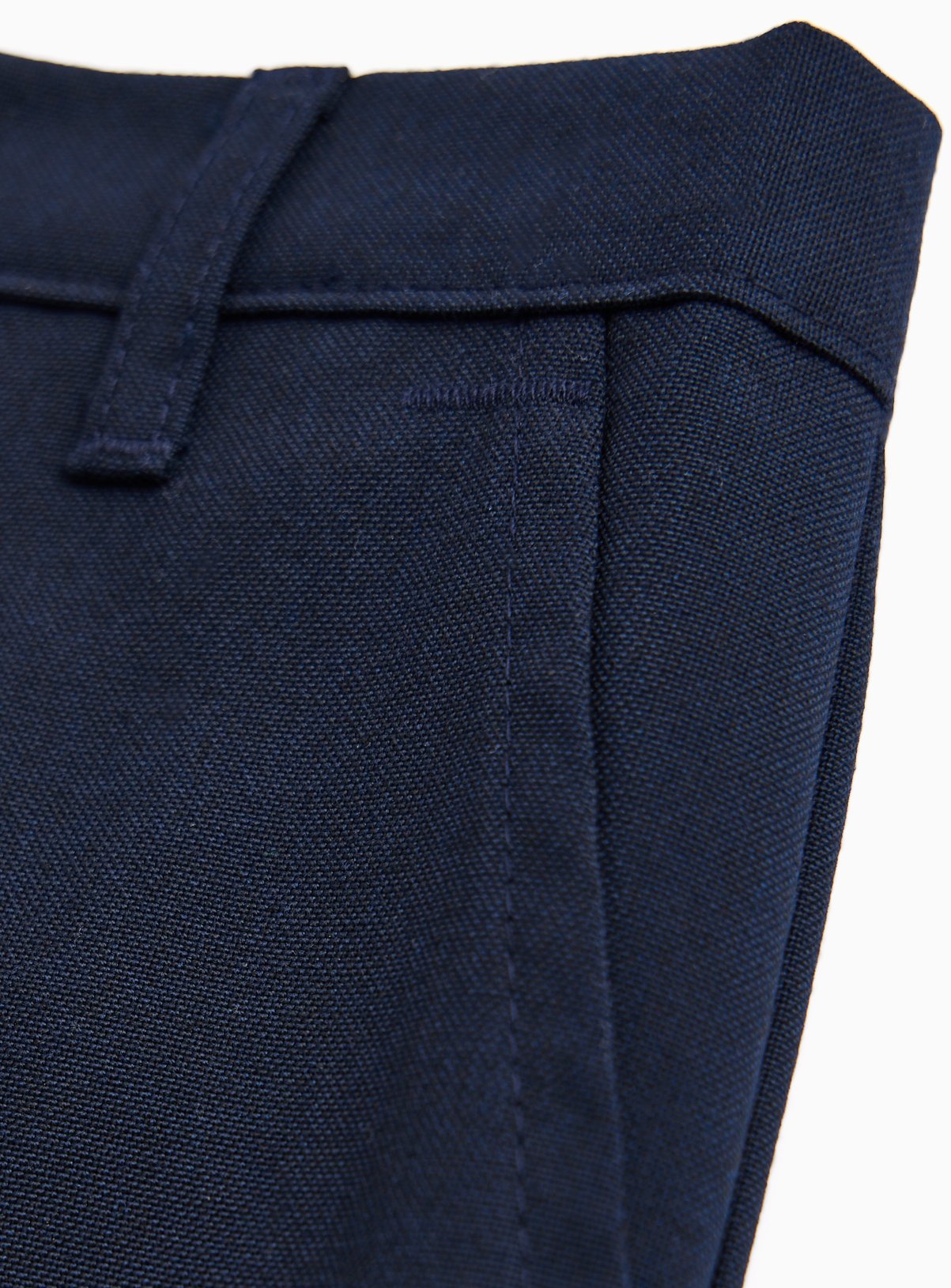 2 Pack Navy Trousers with Reinforced Knees & Extendable Hems Longer Leg 11 years - Image 2 thumbnail
