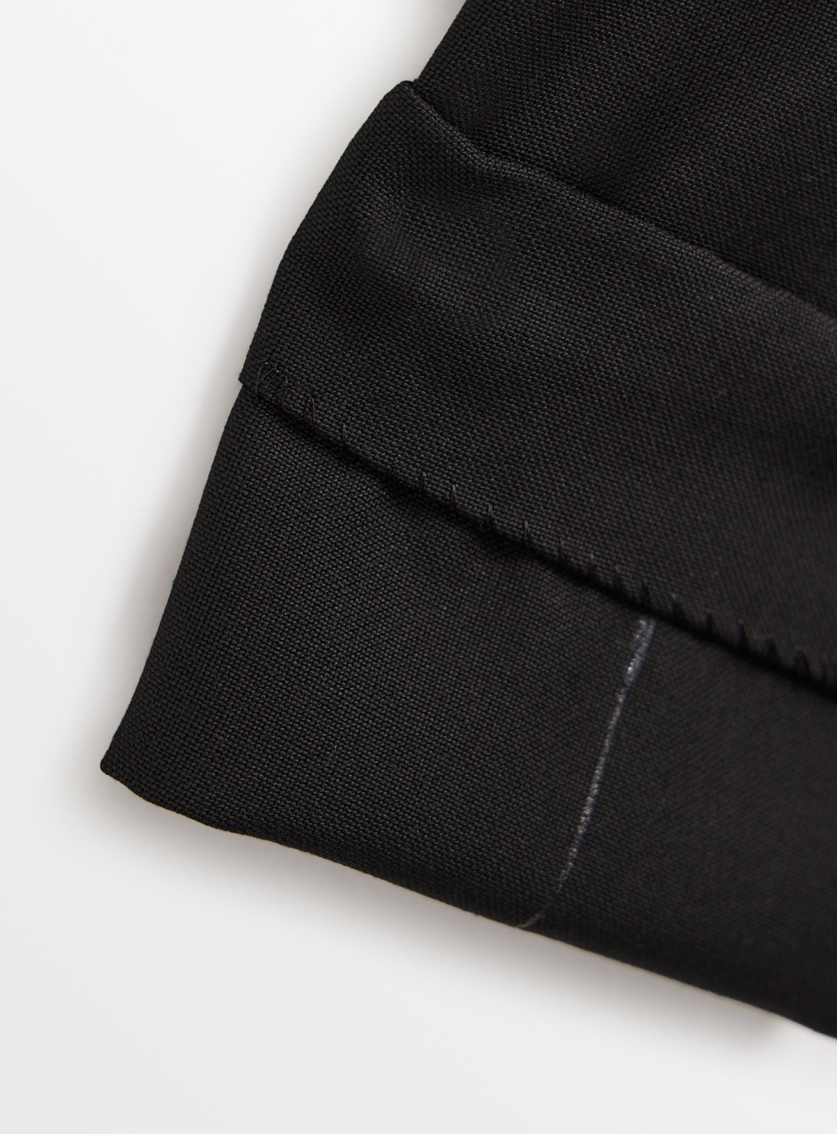 Black Woven Reinforced Knee Extendable Hem Trousers 2 Pack 16 years - Image 6 thumbnail