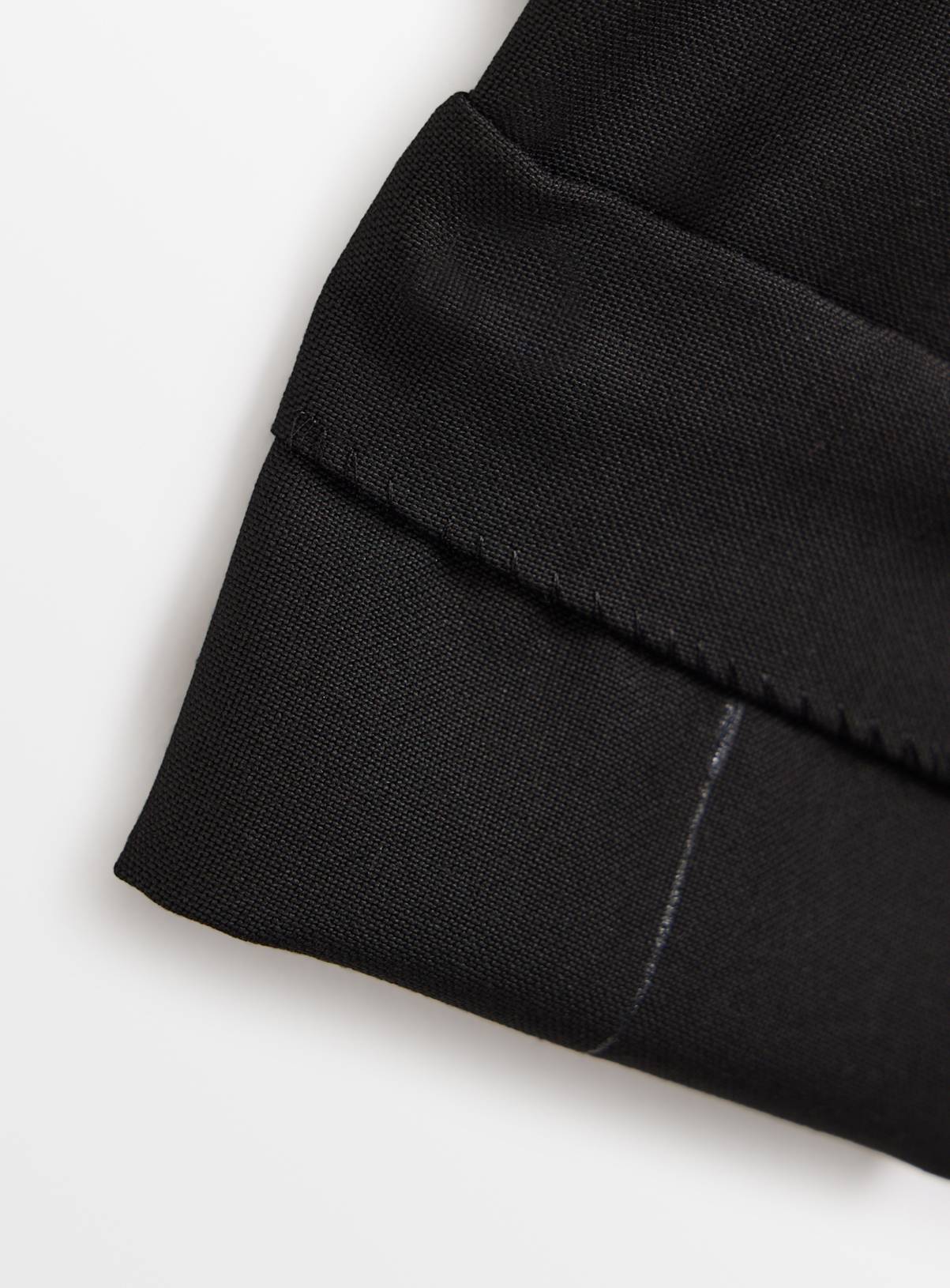 Black Woven Reinforced Knee Extendable Hem Trousers 2 Pack 16 years - Image 6