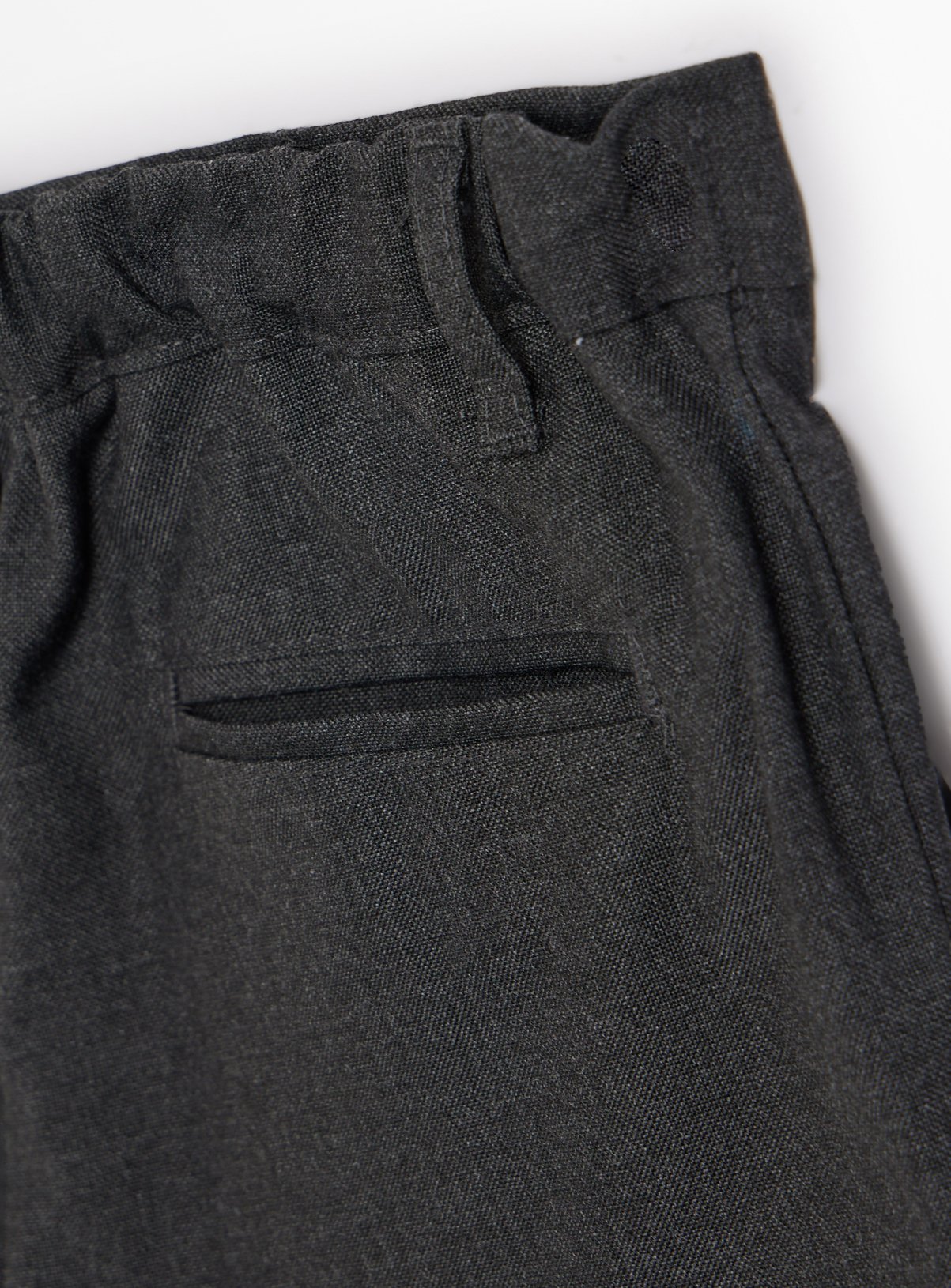 2 Pack Grey Trousers with Reinforced Knees & Extendable Hems Generous Fit 5 years - Image 5 thumbnail