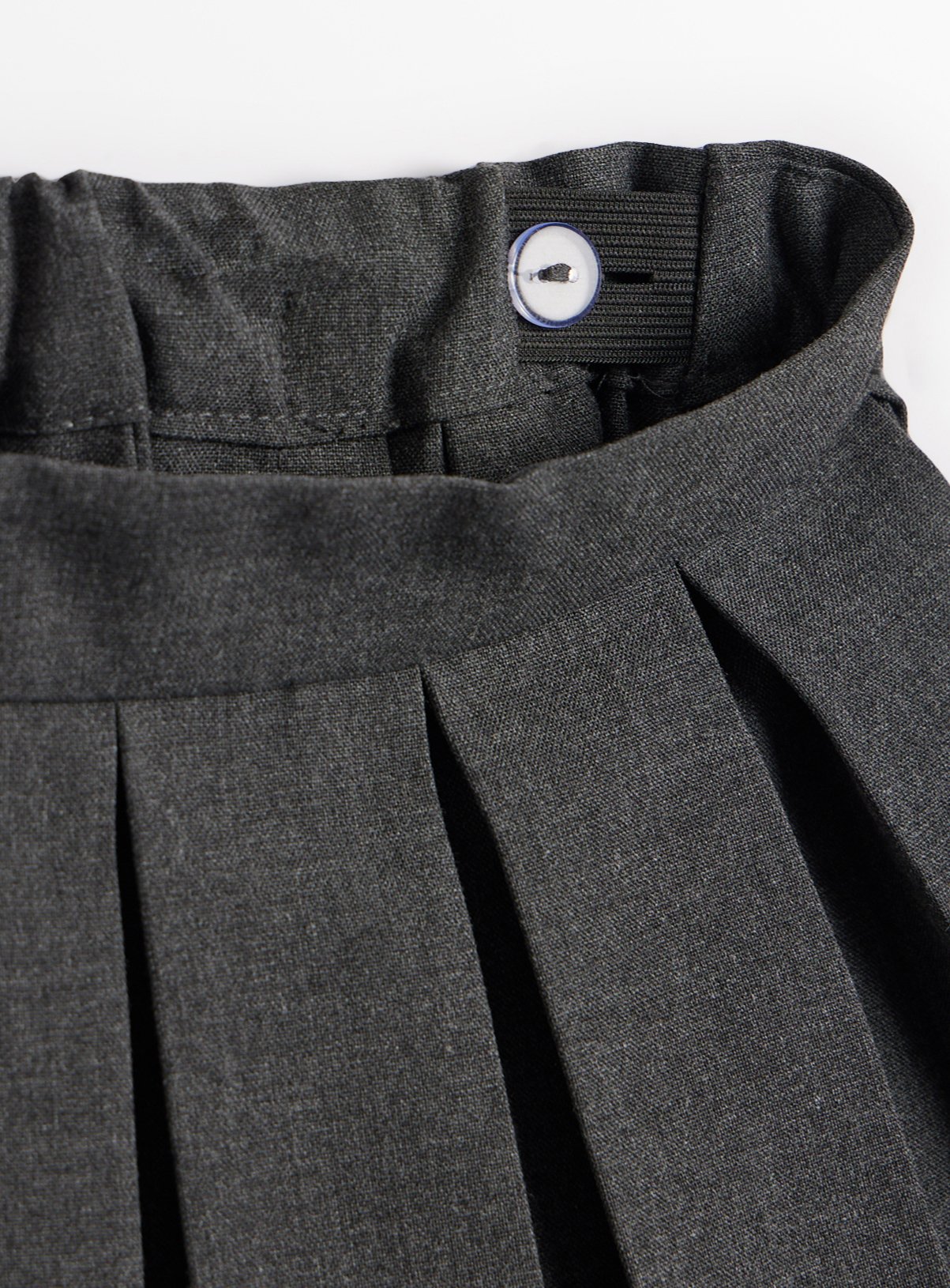 Grey Permanent Pleat Longer Length Skirts 2 Pack 5 years - Image 6 thumbnail