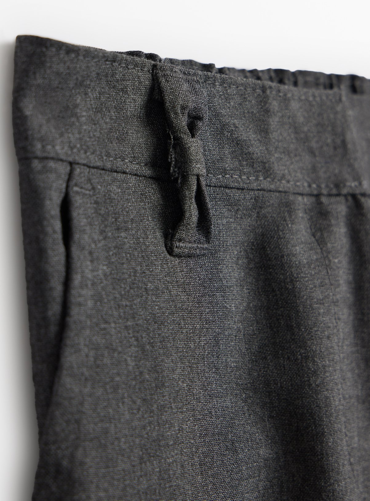 4 Pack Grey Trousers with Reinforced Knees & Extendable Hem 4 years - Image 2 thumbnail