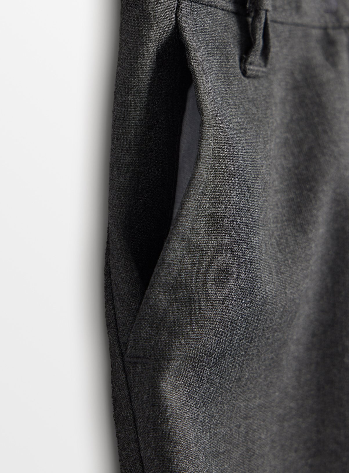 4 Pack Grey Trousers with Reinforced Knees & Extendable Hem 4 years - Image 3 thumbnail