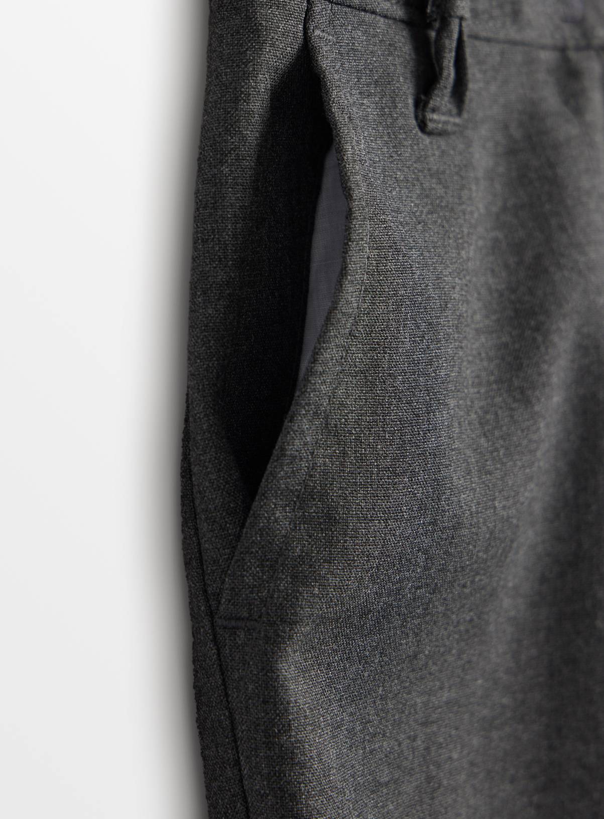 4 Pack Grey Trousers with Reinforced Knees & Extendable Hem 4 years - Image 3
