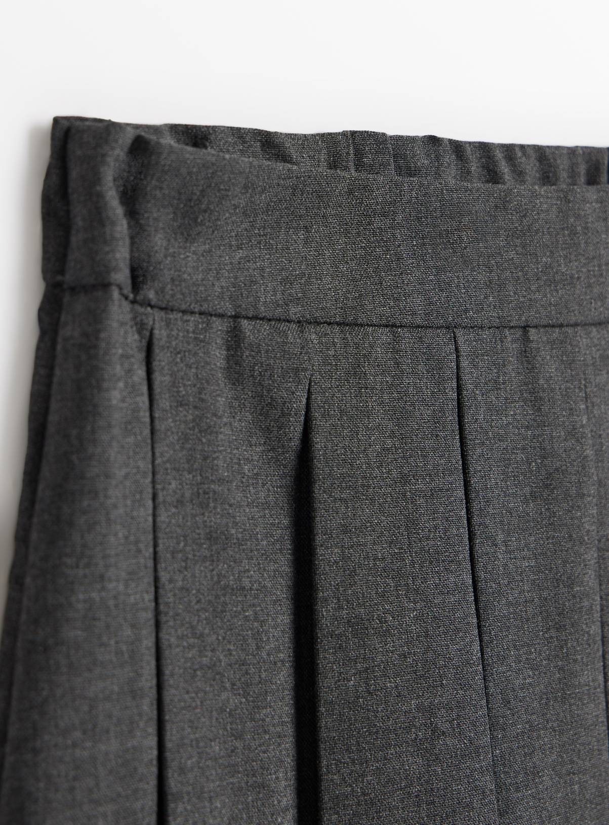 4 Pack Grey Pleated Skirts 11 years - Image 3