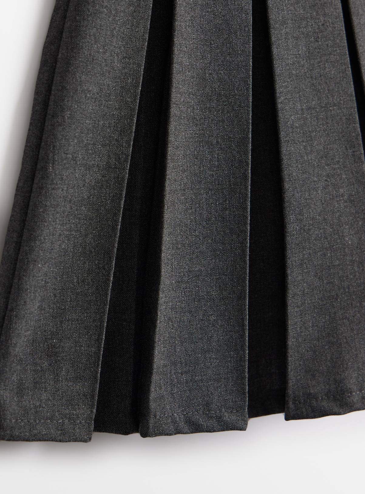 4 Pack Grey Pleated Skirts 11 years - Image 4