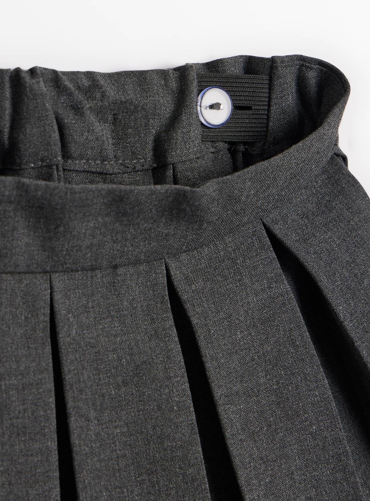 4 Pack Grey Pleated Skirts 11 years - Image 5