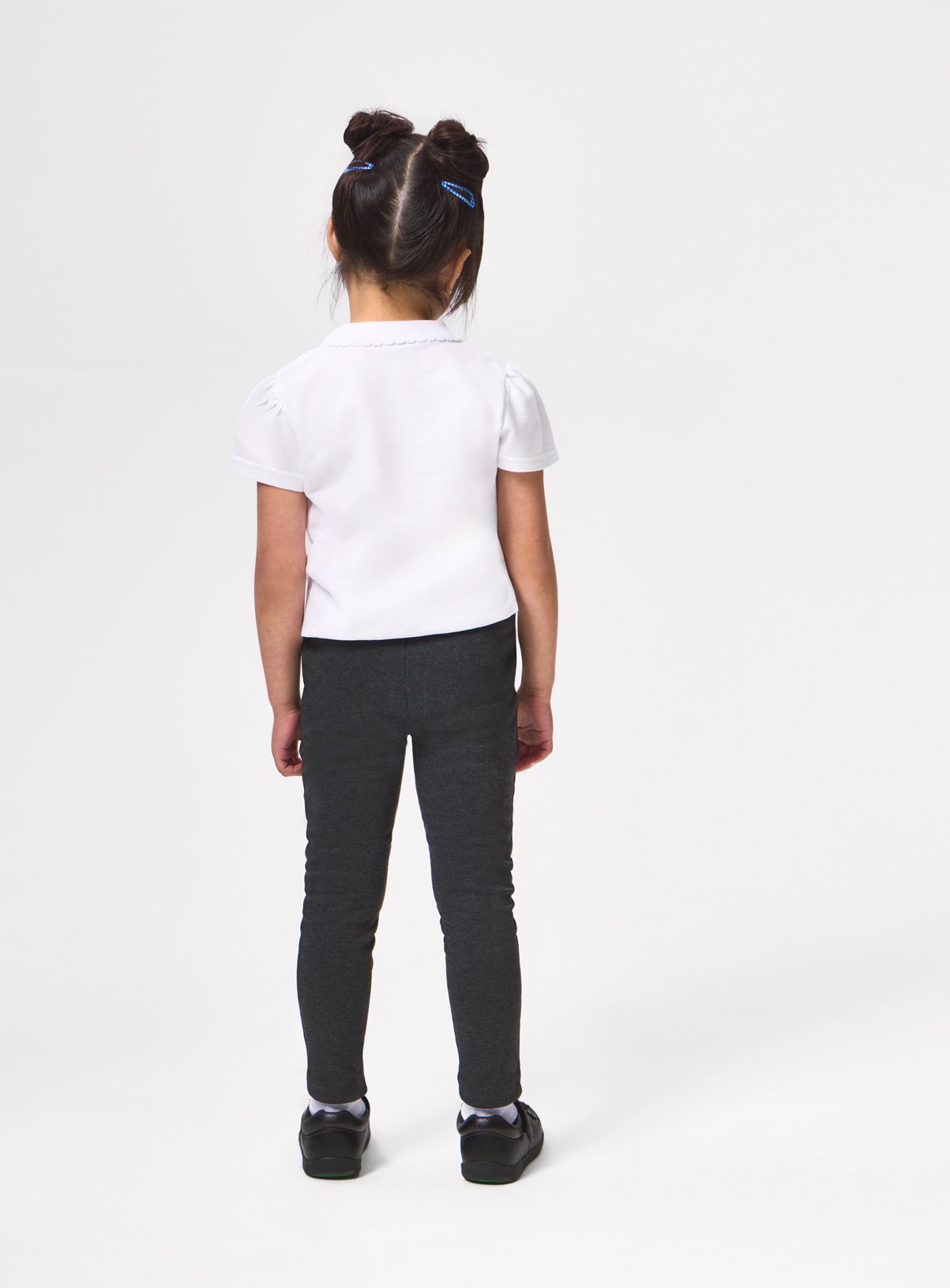White Cotton Perfect White Polo Shirts 2 Pack 9 years - Image 4 thumbnail
