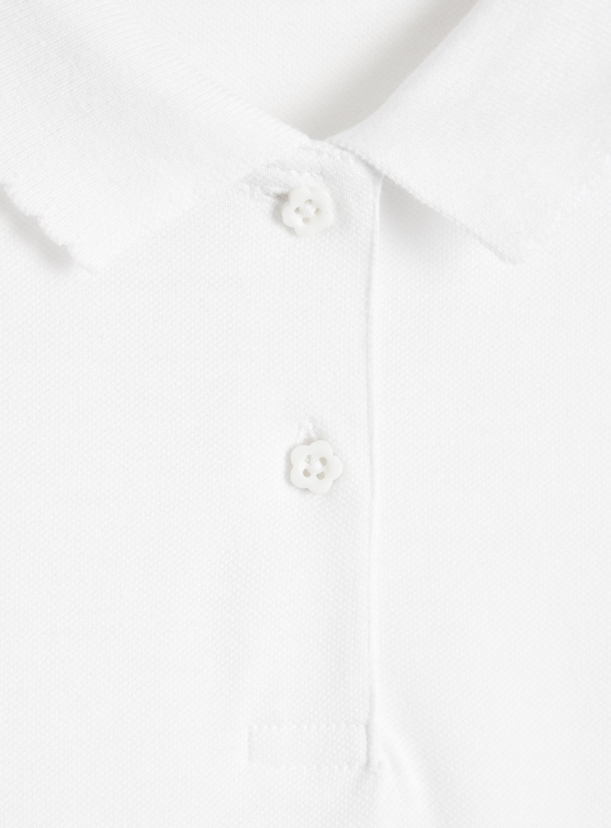 White Cotton Perfect White Polo Shirts 2 Pack 9 years - Image 5 thumbnail