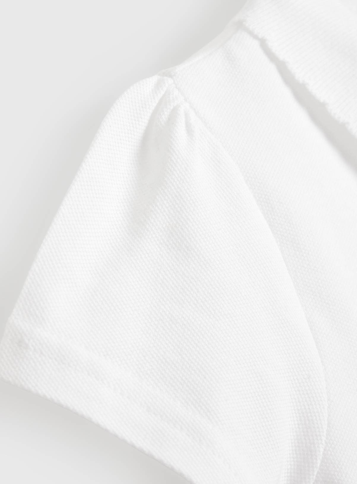 White Cotton Perfect White Polo Shirts 2 Pack 9 years - Image 6
