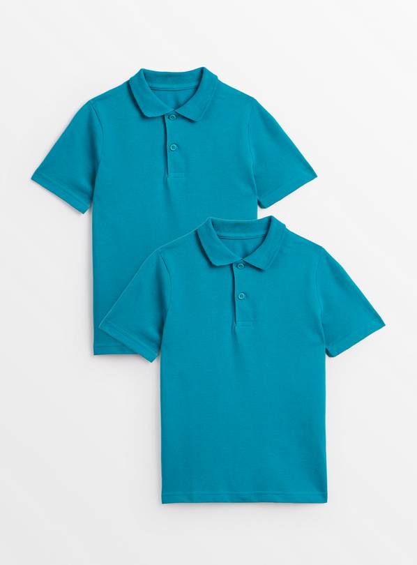 Unisex Jade Polo Shirt 2 Pack 10 years