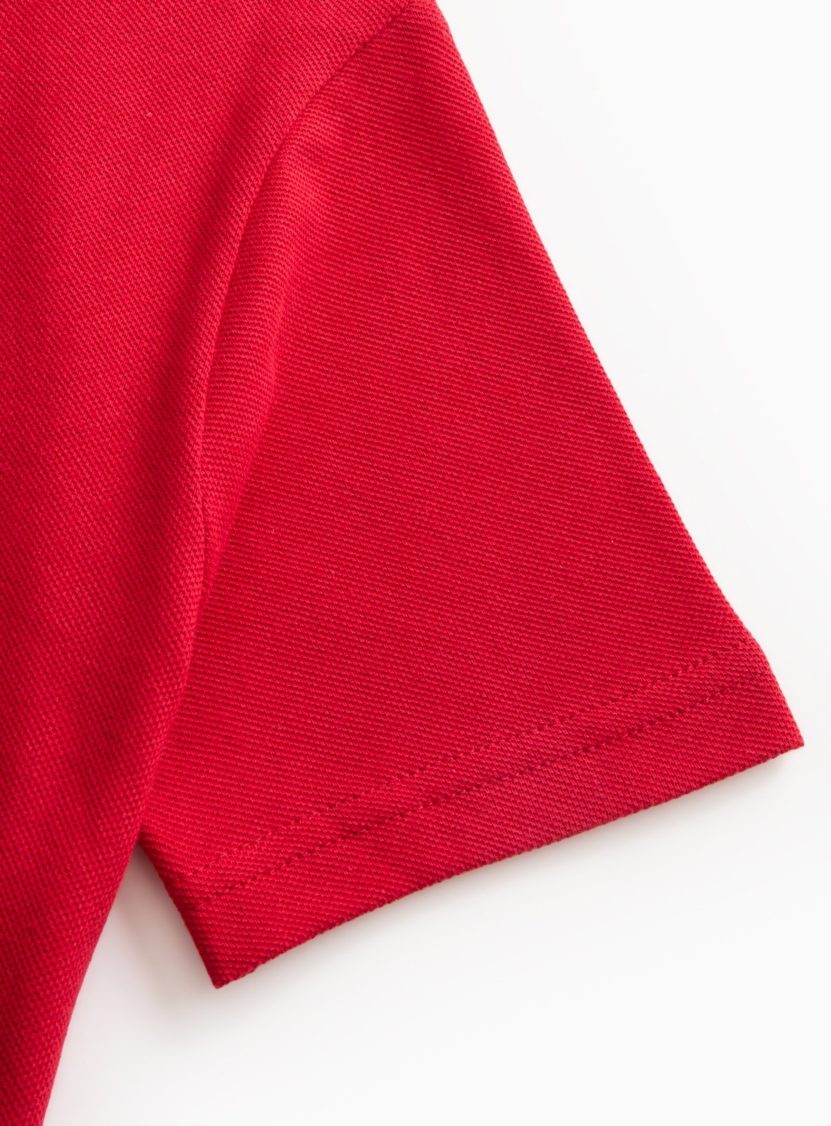 2 Pack Red Unisex Polo Shirts 11 years - Image 4 thumbnail