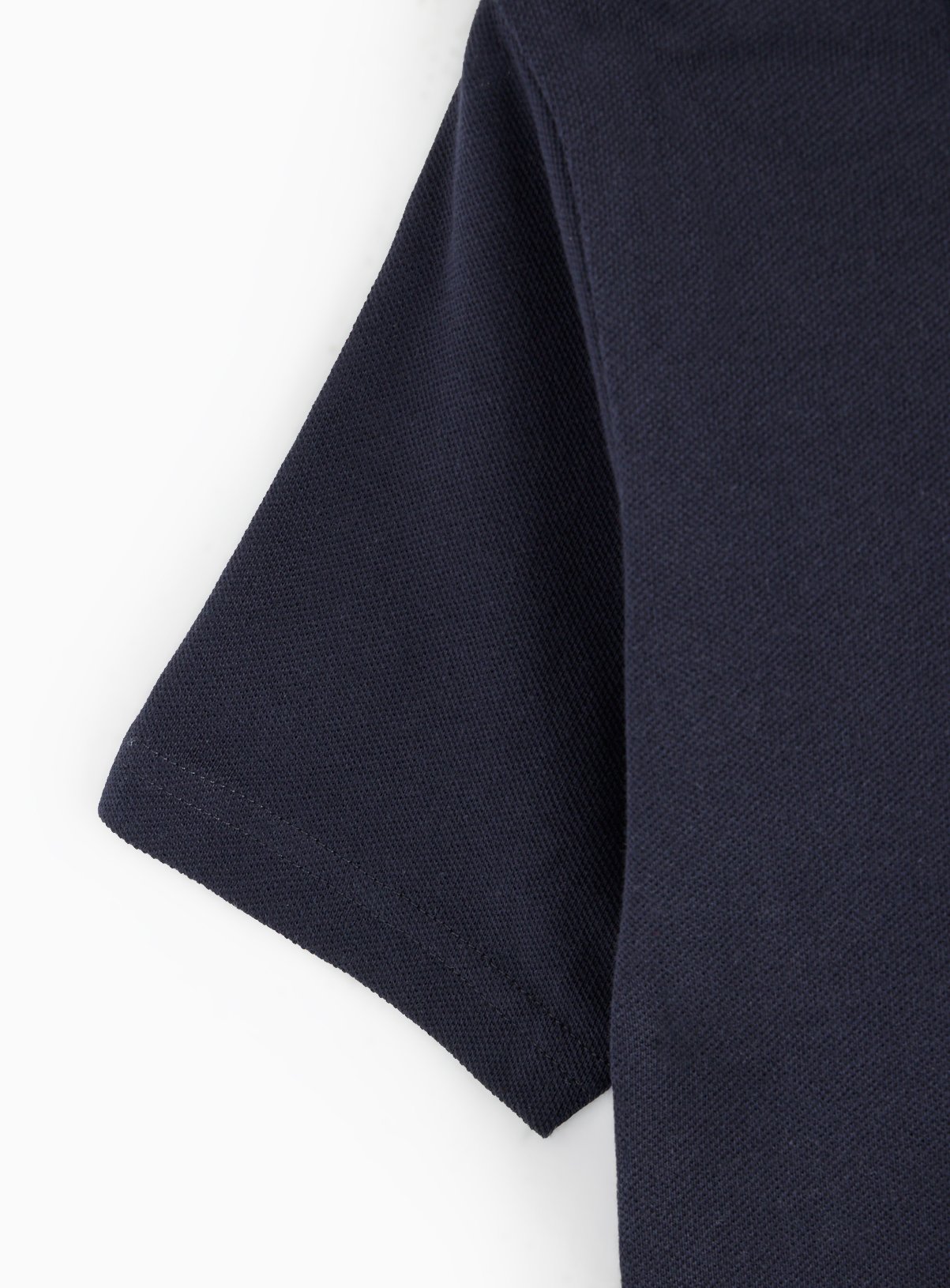 2 Pack Navy Unisex Polo Shirts 9 years - Image 4 thumbnail
