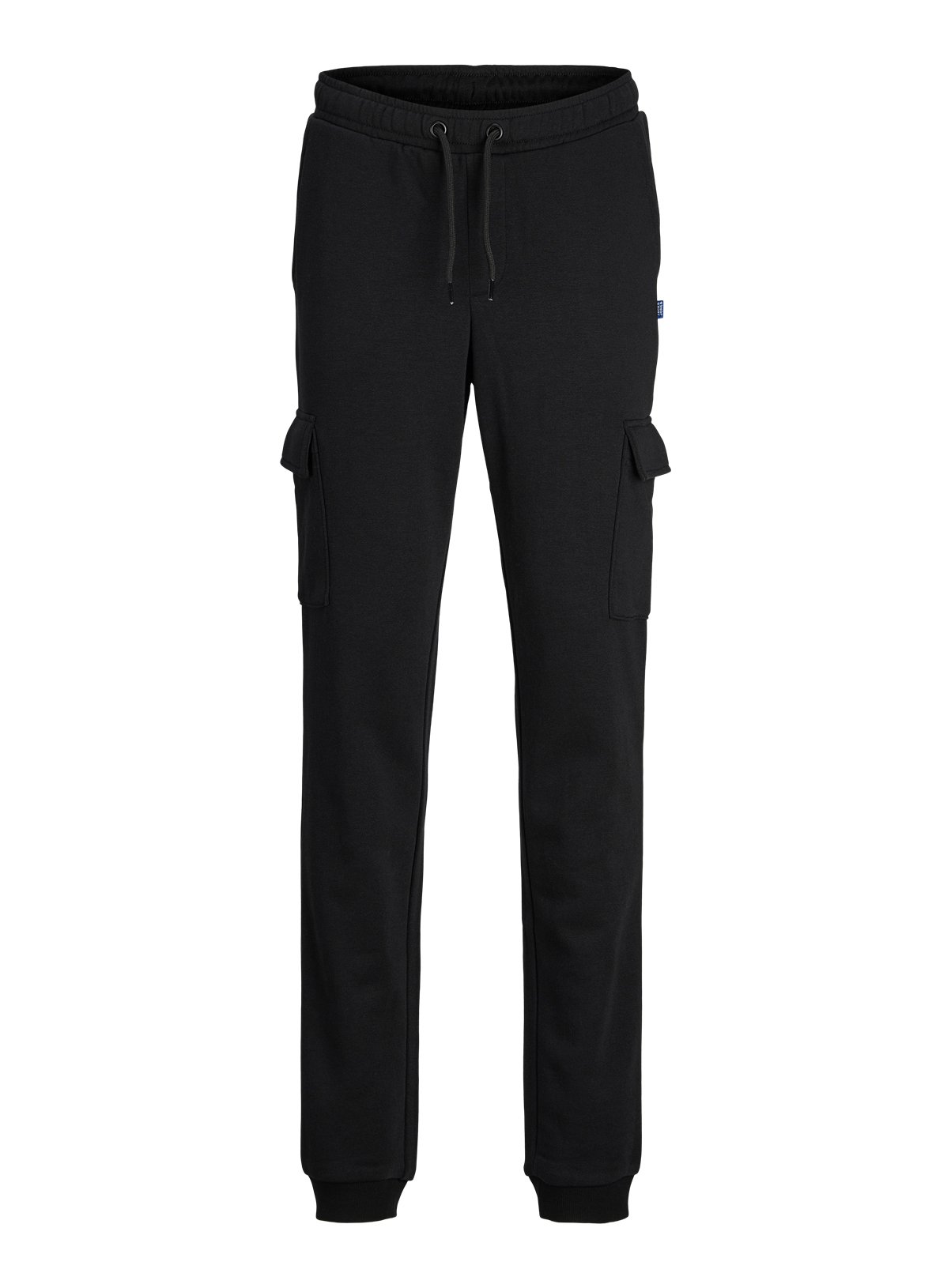 Black JACK & JONES JUNIOR Black Cargo Trousers Junior (12 Years) - Jack and Jones Junior by Sainsbury's