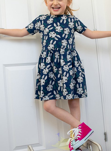 Blue Blue FRED & NOAH Bunny Dress (2-3 Years) - Fred and Noah by Sainsbury's