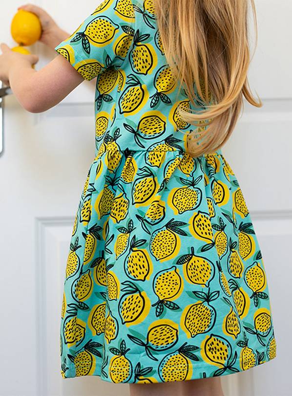 FRED & NOAH Lemon Dress 4-5 Years