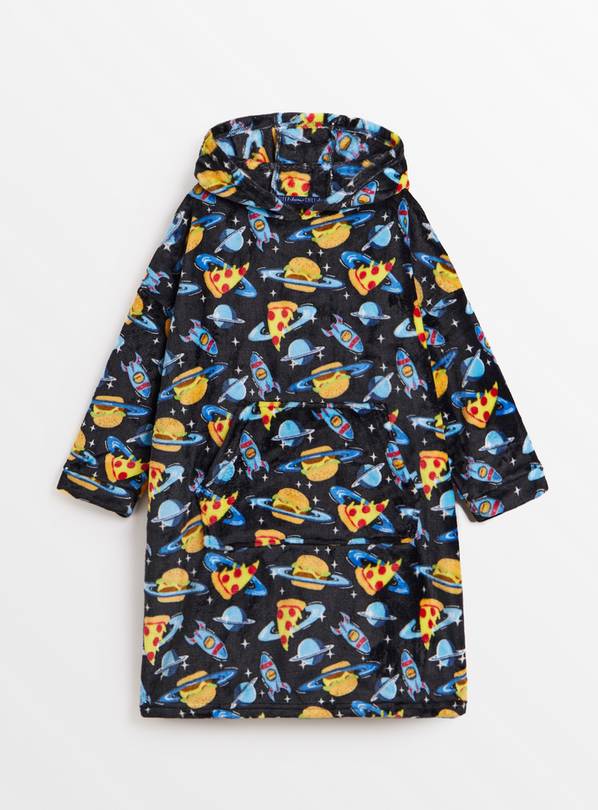 Food In Space Hooded Blanket 3-4 years