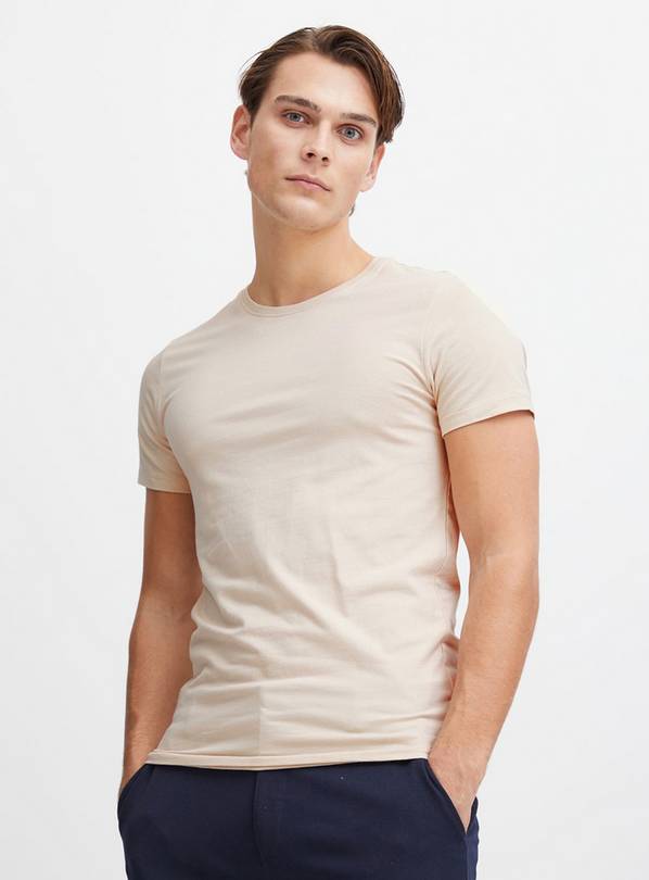 CASUAL FRIDAY CFDAVIDE Stone Basic T-Shirt XXL