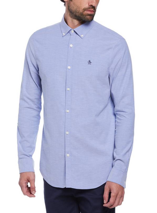 ORIGINAL PENGUIN Ls Oxford Shirt With Pocket M