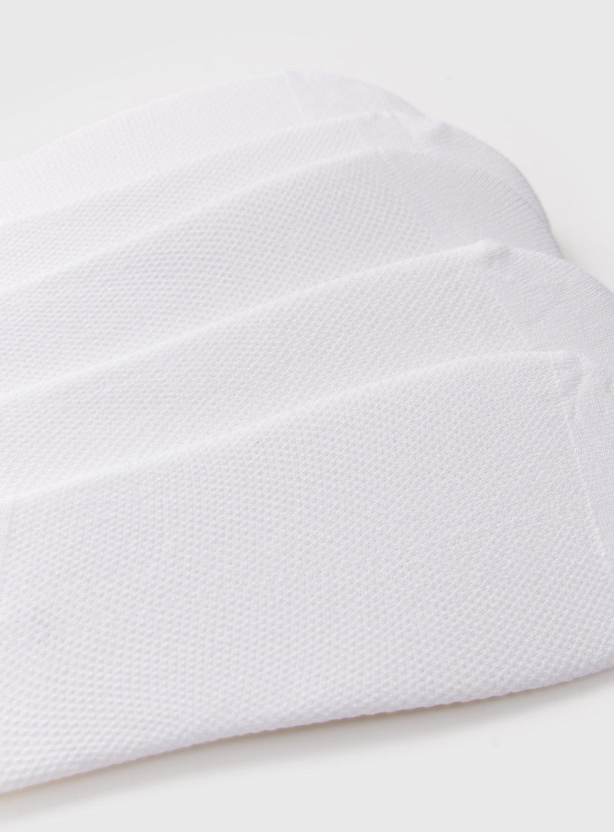 White Mesh Footsies 5 Pack 4-6 - Image 2 thumbnail