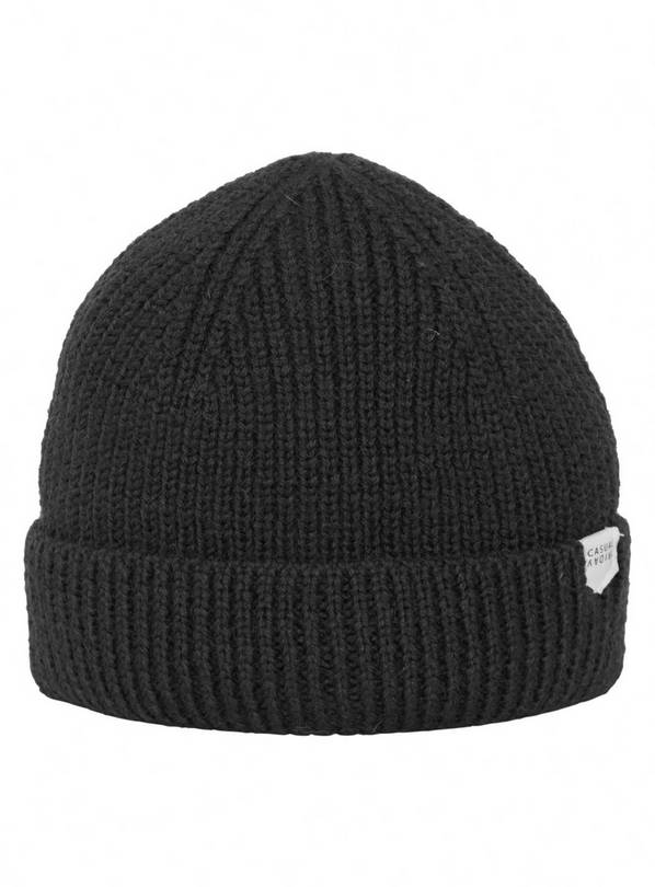 Buy CASUAL FRIDAY Black Beanie One Size | Accessories | Tu