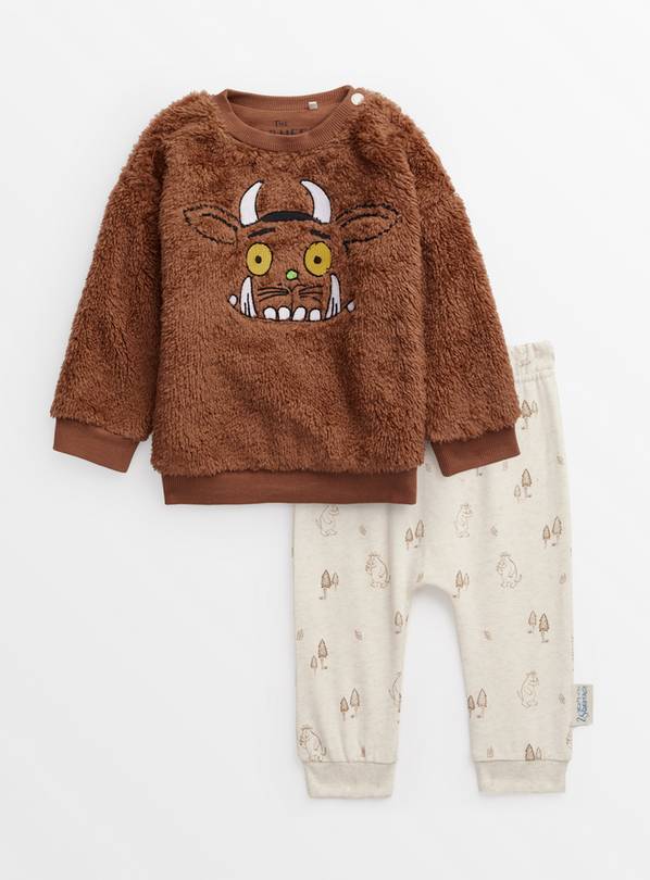 Gruffalo Novelty Fluffy Sweatshirt & Joggers Set Up to 3 mths