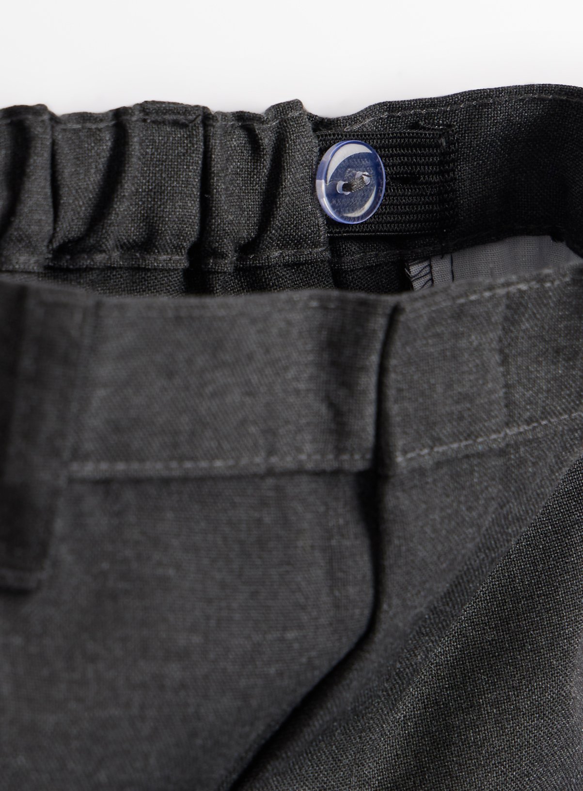 2 Pack 'Dress with Ease' Grey Trousers with Reinforced Knees & Extendable Hems 9 years - Image 3 thumbnail