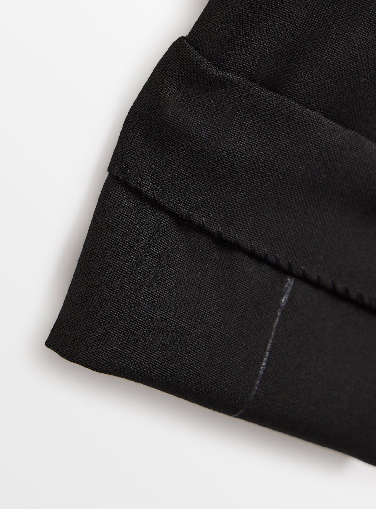 Black Woven Reinforced Knee Extendable Hem Trousers 4 Pack 9 years - Image 4 thumbnail