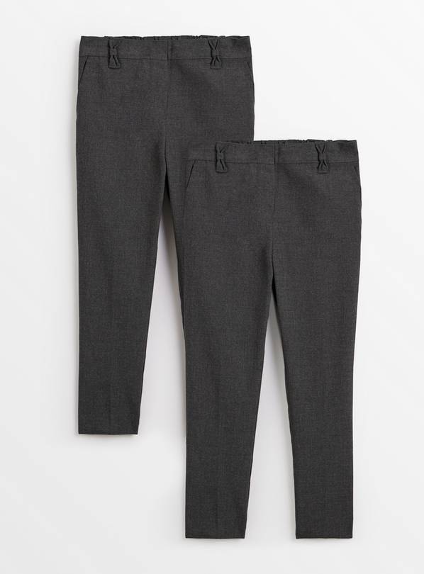 Grey Dress With Ease Reinforced Trousers 2 Pack 6 years