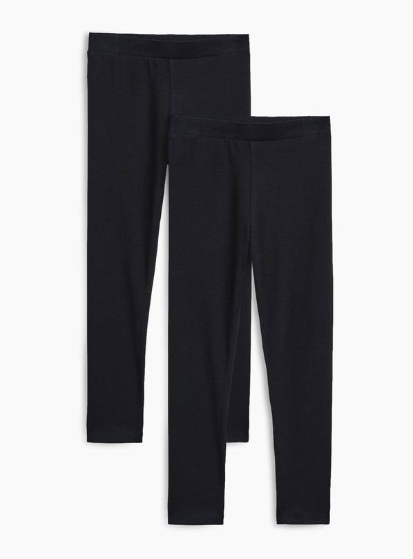 2 Pack Black Leggings 3 years