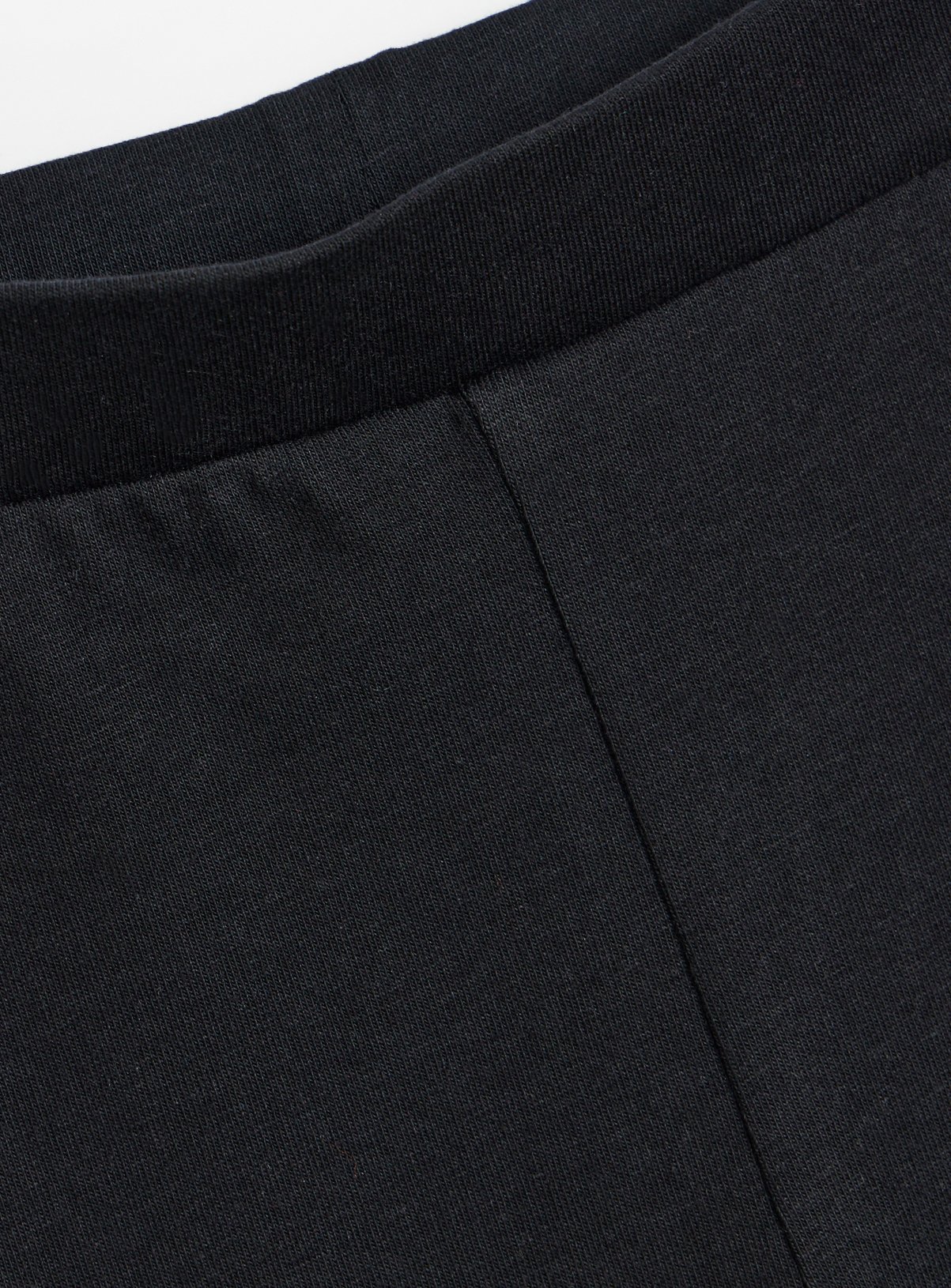 Black Cotton Rich Leggings 2 Pack 8 years - Image 3 thumbnail
