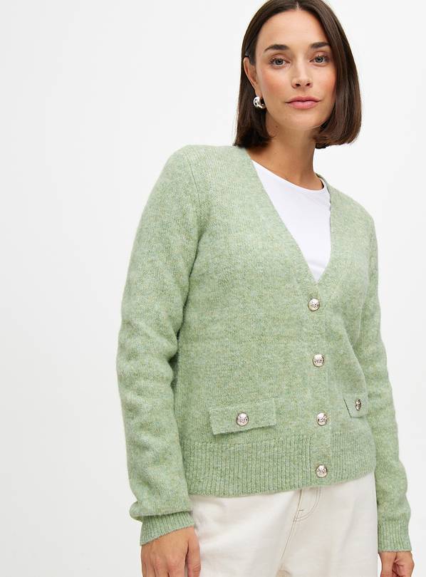 Green Pocket Cardigan 14