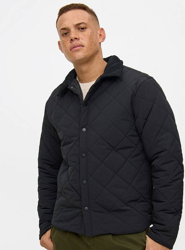 Black Diamond Quilted Jacket L