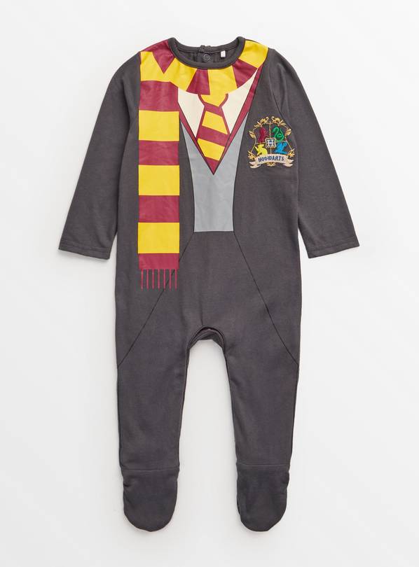 Novelty Halloween Harry Potter Long Sleeve Sleepsuit Up to 3 mths