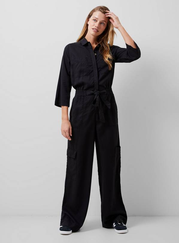 FRENCH CONNECTION Elkie Twill Jumpsuit XL