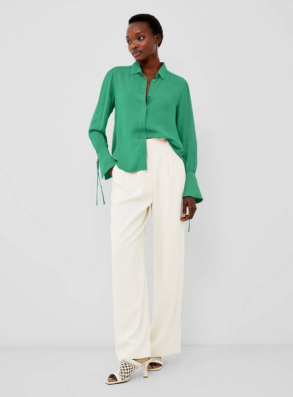 FRENCH CONNECTION Cecile Crepe Shirt XL