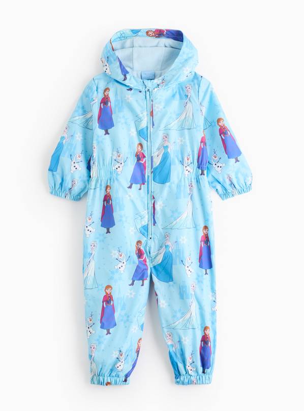 Disney Frozen Character Print Puddlesuit 2-3 years