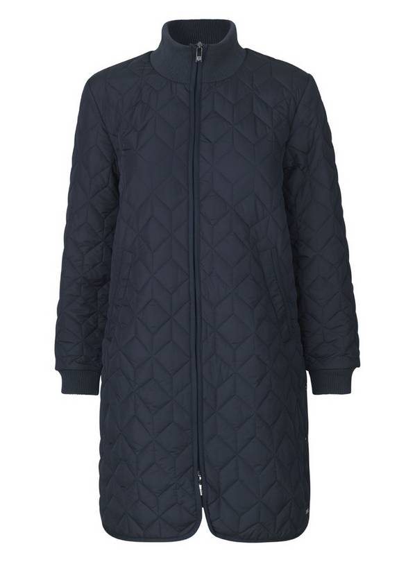 ILSE JACOBSEN Long Quilted Coat 16