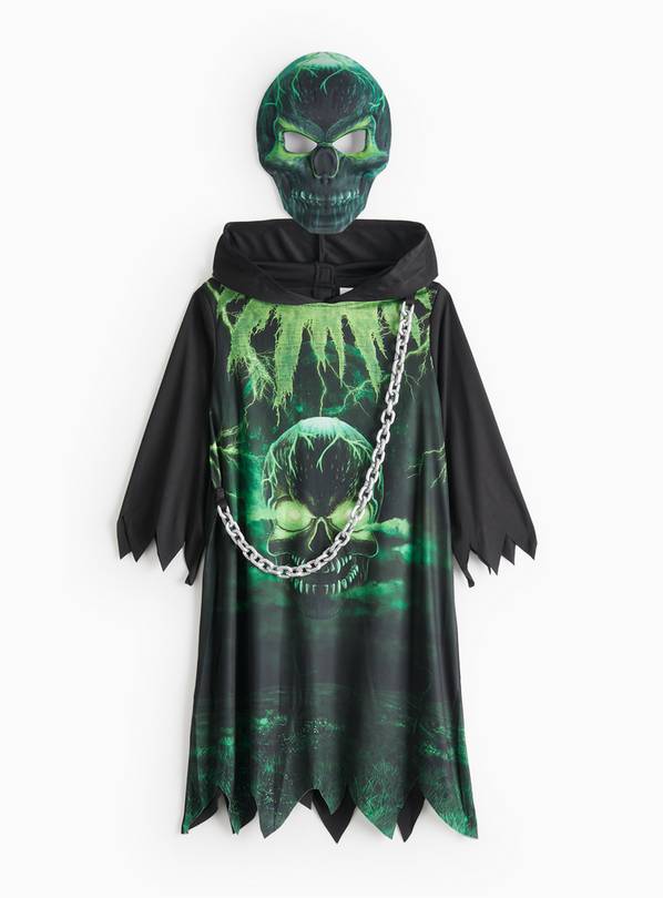 Green Reaper Halloween Costume 3-4 Years