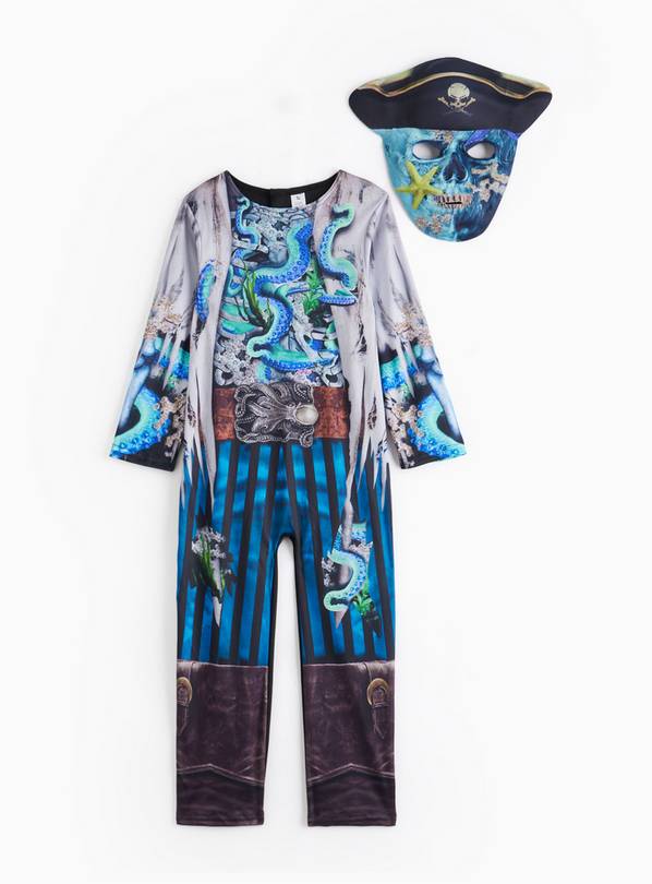 Halloween Pirate Fancy Dress Costume Set 7-8 years