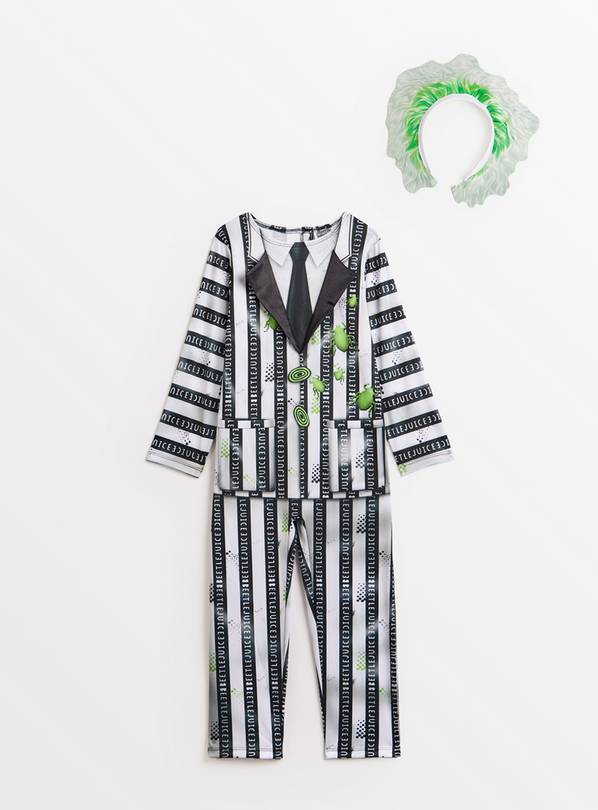 Halloween Beetlejuice Costume  3-4 Years